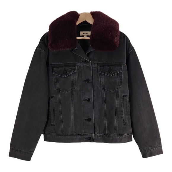 JAK & RAE Trucker Jean Jacket Size Medium - Picture 3 of 6